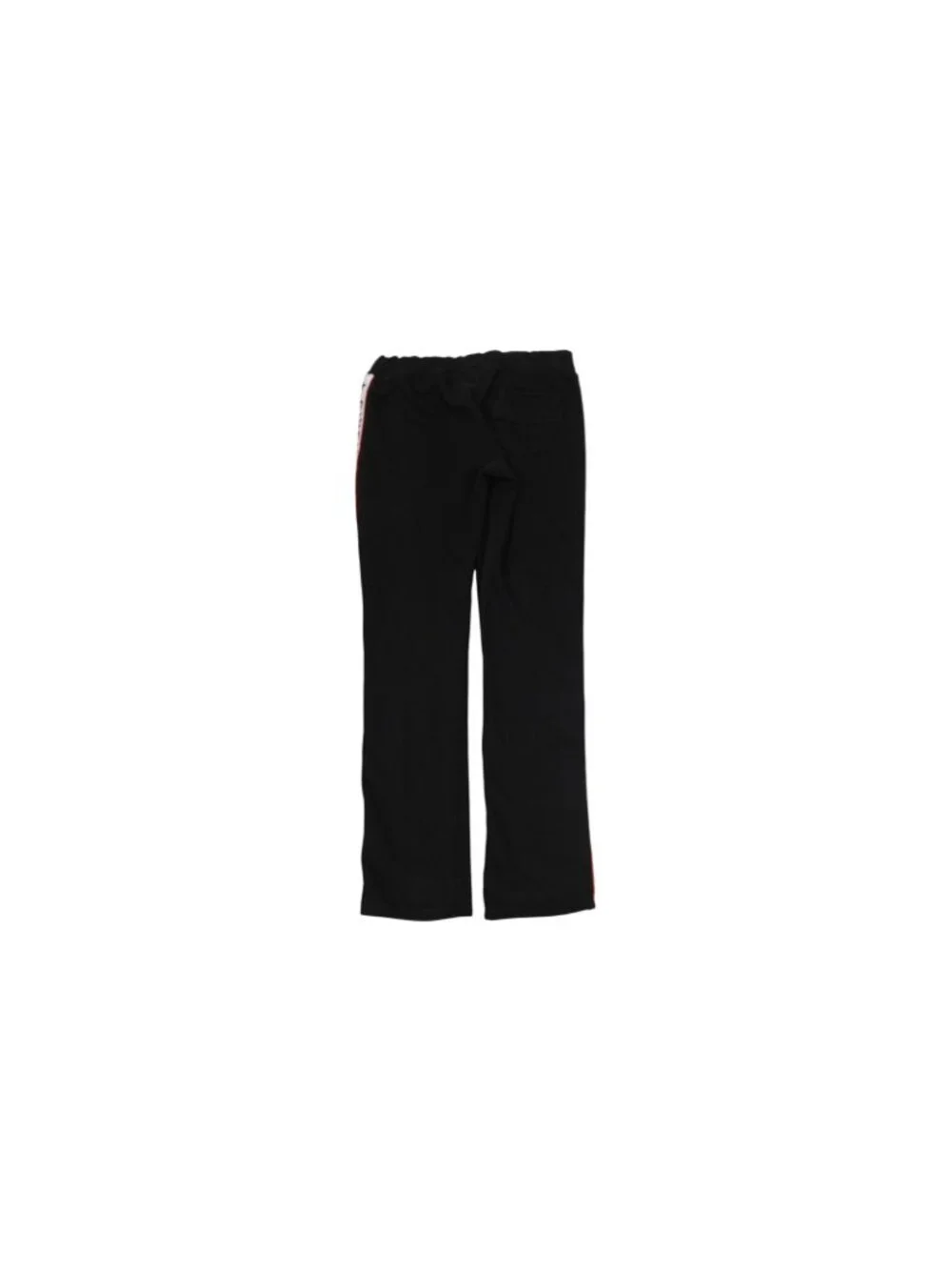 Givenchy Womens Tape Logo Sweat Pants Size US 12 Black White Red Joggers Track